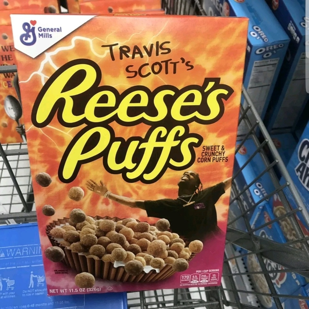 Travis Scott Limited Reese's Puffs Limited Edition